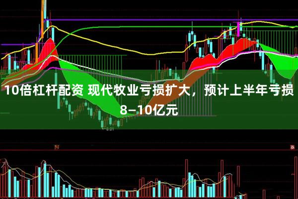 10倍杠杆配资 现代牧业亏损扩大，预计上半年亏损8—10亿元